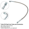 1989-1998 Dodge Cummins 6BT 5.9 3913824 Turbo Oil Feed Line Tube and Connectors Generic