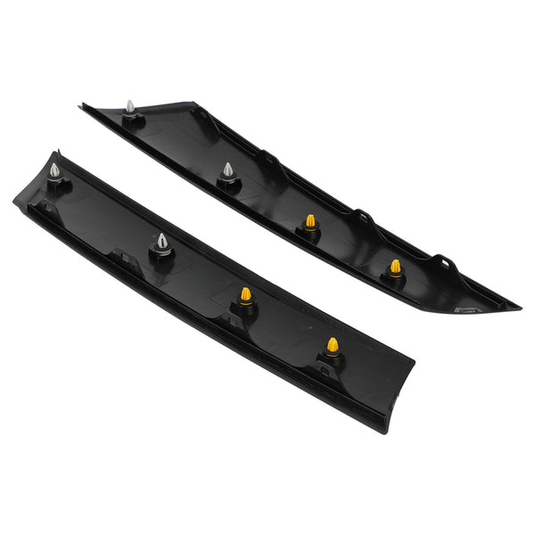 2 garnitures de poteau de pare-brise noires, pilier avant A, 51137272583/84, pour Mini R55 R56 générique