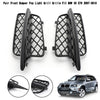07-10 BMW X5 E70 Pair Front Bumper Fog Light Grill Grille Generic