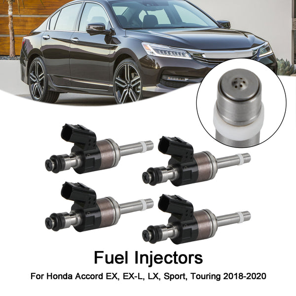 2018-2020 Honda Accord EX EX-L LX Sport Touring 4PCS 16010-5PA-305 Iniettori di carburante generici