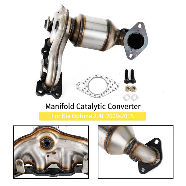 2009-2015 Kia Optima 2.4L Direct Fit Manifold Catalytic Converter Generic