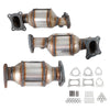 2011-2015 Honda Odyssey 3.5L Left & Right & Rear Catalytic Converters Set 45131 45132 16447 Generic