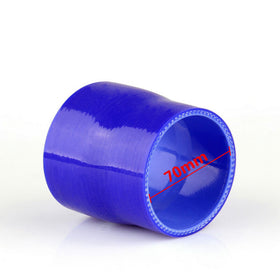 Reducers 0 Degree 70 76mm Silicone Pipe Hose Coupler Intercooler Turbo Intake Generic