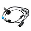 2006-2021 Jeep Compass MK49 2.0 CRD 2.4 4x4 SUV 2Pcs Rear Left&Right ABS Wheel Speed Sensor 4670A582 4670A581 Generic