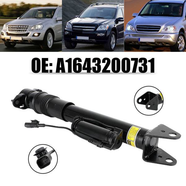 2005-2011 Benz ML350 W164 Amortisseur de suspension pneumatique utilitaire sport avec ADS arrière 1643203031 1643202731 1643202031 1643200731 générique