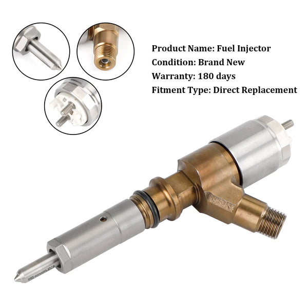 Caterpillar C6 C6.4 pour pelle CAT 320D, 1 pièce, injecteur de carburant 3264700 10R-7675 générique