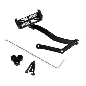 360?? Rotation Auto-Handyhalterung für Mini Cooper R50 R52 R53 Grau Generic