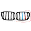 BMW G01 X3 G02 X4 Pair M-Color Kidney Grill Grille 51138469959 Gloss Black Generic