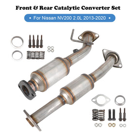2013-2019 Nissan NV200 2.0L Front and Rear Catalytic Converter Set Generic