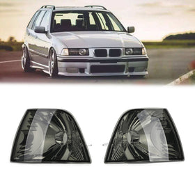 BMW Série 3 E36 4DR 1992-1998 Luzes de canto de fumaça PAR de lâmpadas de estacionamento para genéricos