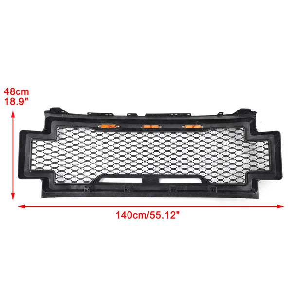 2017-2019 F250 F350 F450 F550 Ford Grill Replacement Raptor Style Grille with LED Lighting Generic
