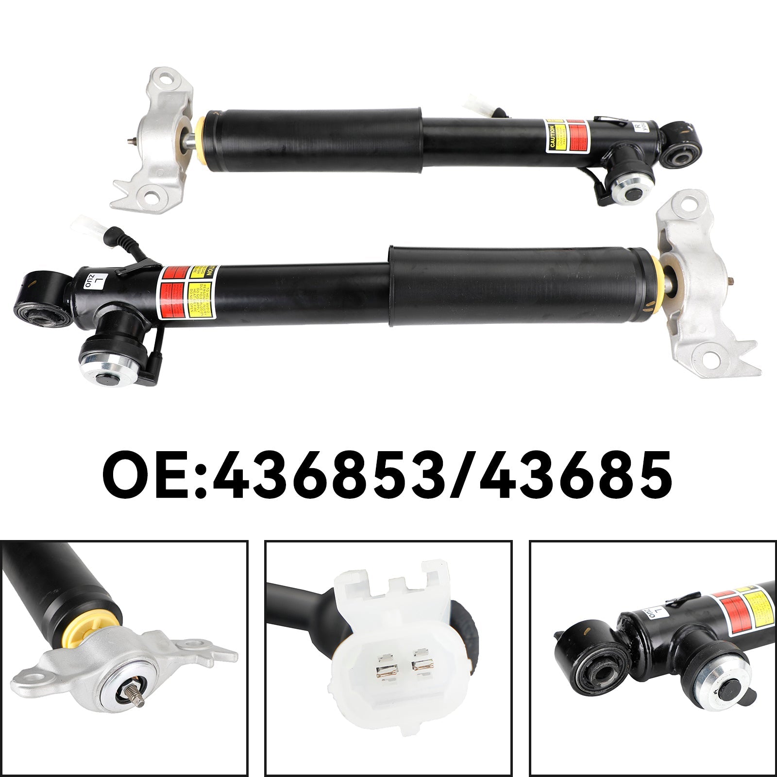 2008-2017 Opel Insignia A Pair Stötdämparfjäderben bak 436853 436854 22834094