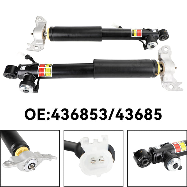 2008-2017 Opel Insignia A Pair Rear Shock Absorber Struts 436853 436854 22834094 Generic