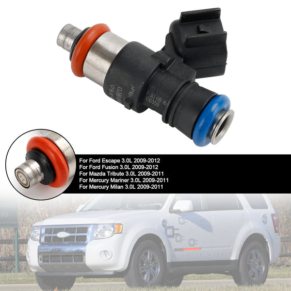 2009-2012 Ford Escape Fusion 3.0L 1PCS Brandstofinjector 0280158189 FJ998 9L8E-A5A Generiek