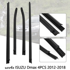 2012-2018 Isuzu Dmax 4PCS Weatherstrip 8-98052197-2 8-98340807-0 Generic