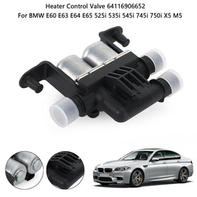 BMW E60 E63 E64 E65 525i 535i 545i X5 M5 Valvola di controllo del riscaldatore 64116906652 Generico