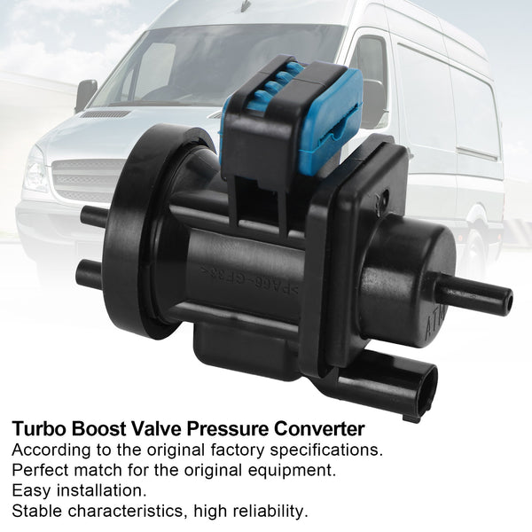 Mercedes Sprinter W203 Conversor de pressão da válvula turbo boost A0005450527 Genérico