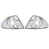 Luces transparentes de esquina de señal de giro delanteras para BMW Serie 3 E46 99-01 genérico