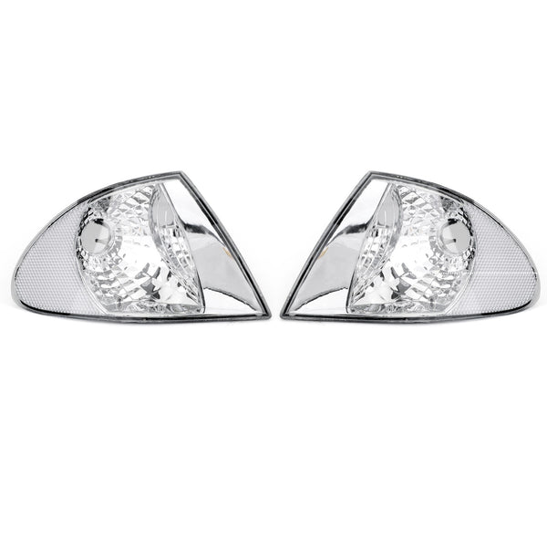 Luces transparentes de esquina de señal de giro delanteras para BMW Serie 3 E46 99-01 genérico