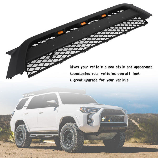 2010-2013 4Runner TRD Pro Style Front Bumper Grille Matte Black Grill Generic
