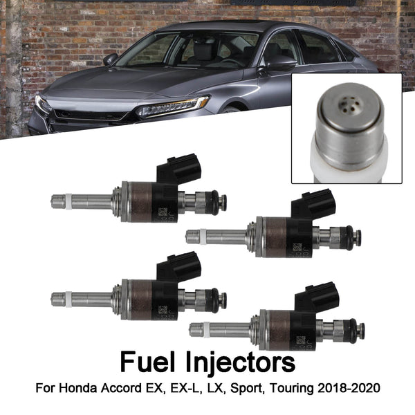 2018-2020 Honda Accord EX EX-L LX Sport Touring 4PCS 16010-5PA-305 Inyectores de combustible genéricos