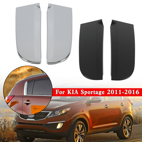 KIA Sportage 2011-2016 2x C Pillar Rear Door Garnish Cover Exterior Molding Trim 83270-3W000 Generic