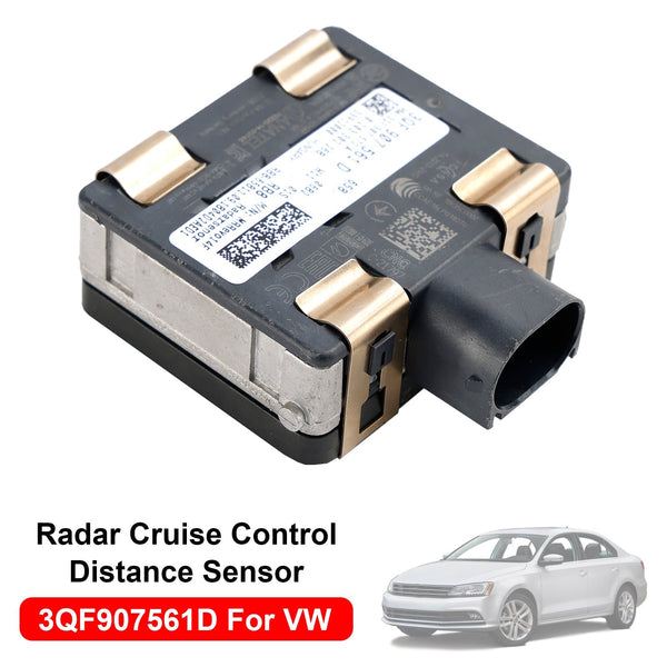 Sensor de radar de distancia de control de crucero Volkswagen Golf 2019-2021 3QF907561D genérico