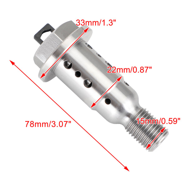 Boulon d'arbre à cames Gen V/électrovanne VVT ​​pour Camaro LT1/LT4 générique 12681018 12697047 12697047