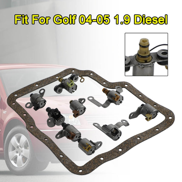 2002-2005 GTI 1.8L JF506E 09A Conjunto de solenóide de mudança de transmissão Junta 21340 Genérico