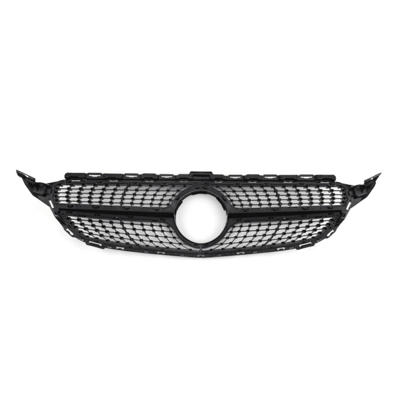 2015-18 Benz W205 C250 C300 C400 Diamantgrill Frontgrill