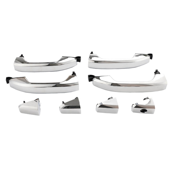 2020-2022 Chevrolet Silverado 2500 HD 4pcs Exterior Door Handle Chrome 14575050