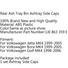 2PCS 1J 0 863 359E Auto Hinten Sitz Aschenbecher Bin Aschenbecher Box Für VW Bora Golf Mk4 Generisches