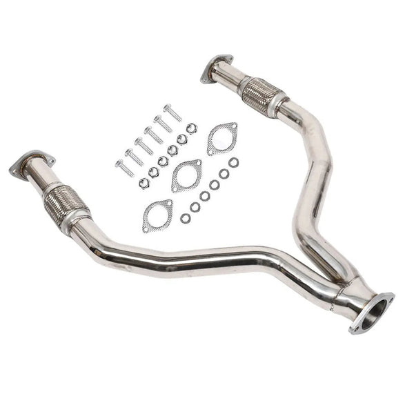 2008-2016 Nissan 370Z Z34 /Infiniti G37 V36 VQ37VHR 3.7L Y Tubo Downpipe Scarico Generico