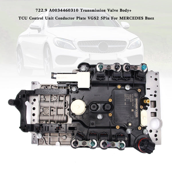 MERCEDES Benz ML R S CLASS Transmission Valve Body+ TCU Control Unit 722.9 0335457332 Generic