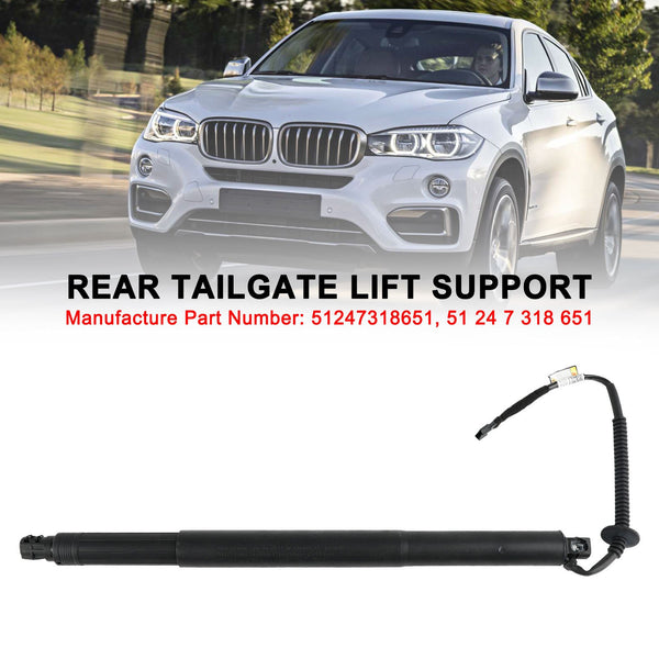 2014-2019 BMW X6 F16 F86 SUV Support de levage électrique pour hayon arrière gauche 51247318651 générique