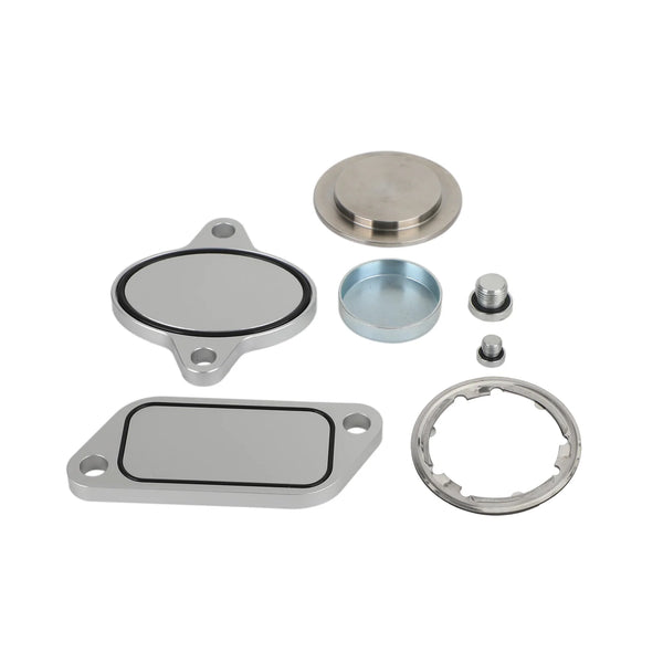 2007-2010 Cummins ISX CM871 EGR Plug Kit Etapa 2 Placas y tapones Aluminio Genérico