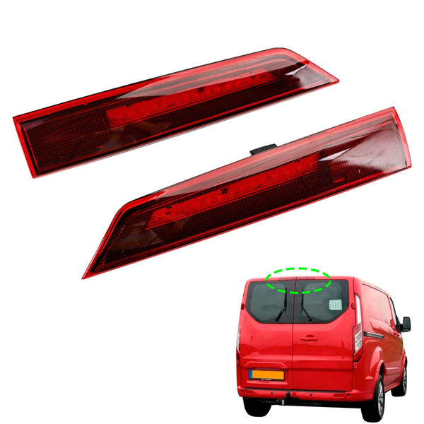 Ford Transit Tourneo Custom Barn Door 2x High Level 3rd LED Rear Brake Light 2009952 2009953