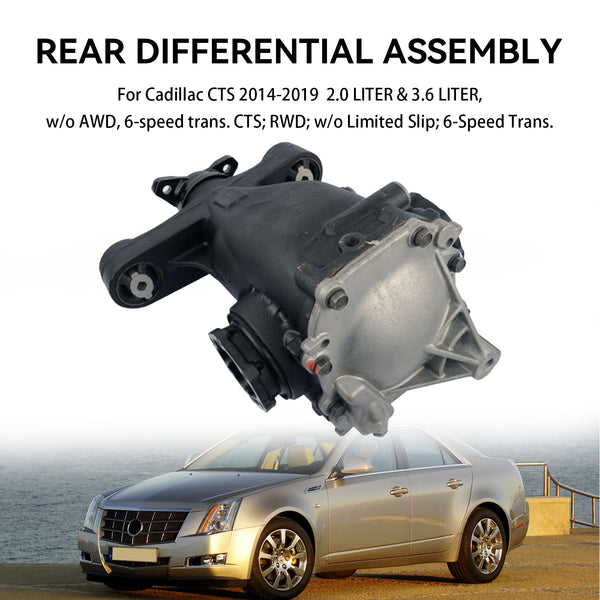 2014-2019 Cadillac CTS 3.45 Gruppo differenziale posteriore 84110755 23156301 Generico