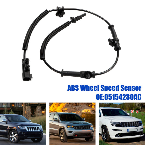 2011-2021 Durango ABS Sensor de velocidad de rueda trasera derecha e izquierda 05154230AC 5S13345 genérico