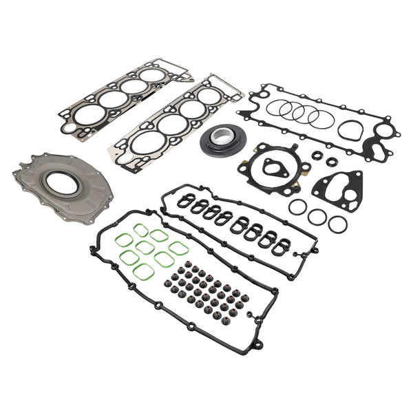 Conjunto de junta da cabeça do cilindro do motor lr105293 lr105294 para jaguar xe xj f-tipo land rover aj133 5.0l v8 genérico