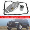 2005-2007 Jeep LIBERTY L4 2.8L DIESEL 5-45RFE Transmission Filter Kit 4WD With Pan Gasket 5013470AD 4799662 5179267AC