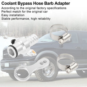 09–19 Dodge Ram Cummins Kühlmittel-Bypass-Schlauchtüllen-Adapter, generisch