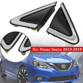 Nissan Sentra 2013-2019 Front Left & Right Fender Trim /Mirror Finisher Generic