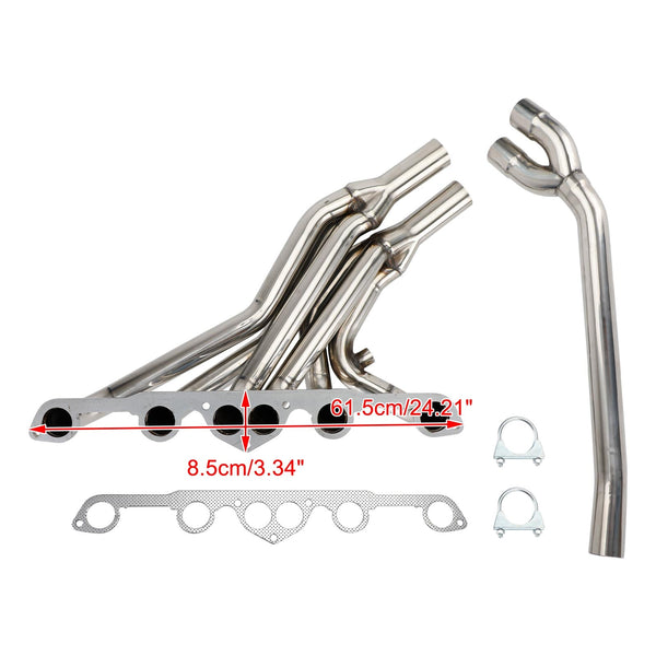 1977-1983 Nissan 280Z/ZX L28E Round Port Stainless Exhaust Header Manifold 70-1122 Generic