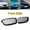 2012-2019 BMW 3 Series F30 F31 F35 Gloss Black Front Kidney Grill 51137263481 51137263482 Generic