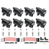 2003-2007 GMC Savana 3500 6.0L 8Pack Ignition Coil+Spark Plug+Wires Set UF262 C1251 D585 5C1082 Generic