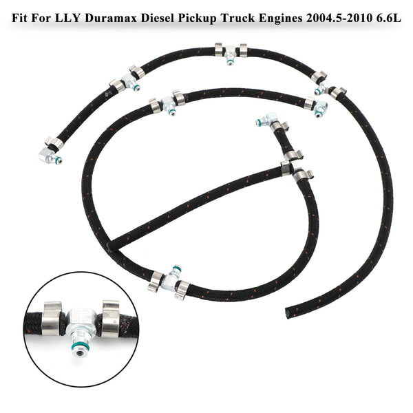 Fuel Injector Return Line Kit 97328733 0928400552 Fit Duramax 2004-2010 6.6L Diesel Truck Engines Generic