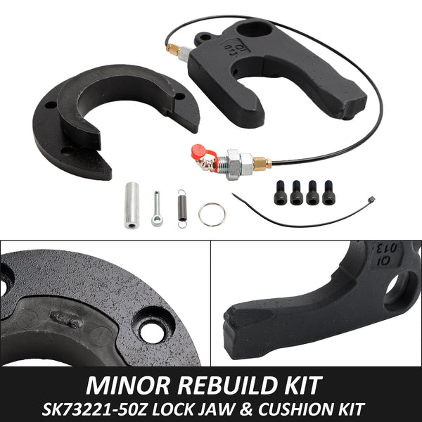 JSK37FAA/JSK37FAL/JSK37FSA/JSK37HAA/JSK37HSA/JSK37UAA/JSK37USA Minor Rebuild Lock Jaw & Cushion Kit For Left Hand Jost 5th Wheel SK73221-50Z