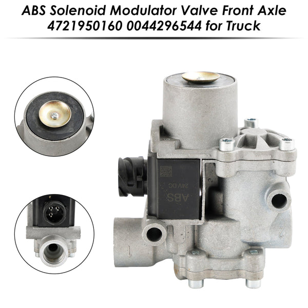 MERCEDES BENZ ABS Solenoid Modulator Valve Front Axle 4721950160 A0044296544 0044296544 5010143058 Generic