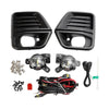 2023-2024 Chevrolet Colorado Coppia Paraurti Anteriore LED Kit Fendinebbia W/DOT SAE 42737706 42737708 Generico